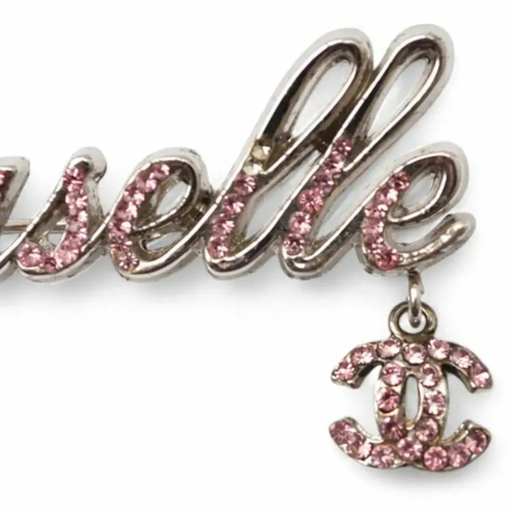CHANEL Pink Brooch
